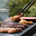 George Foreman Large Charcoal Barbecue - Black