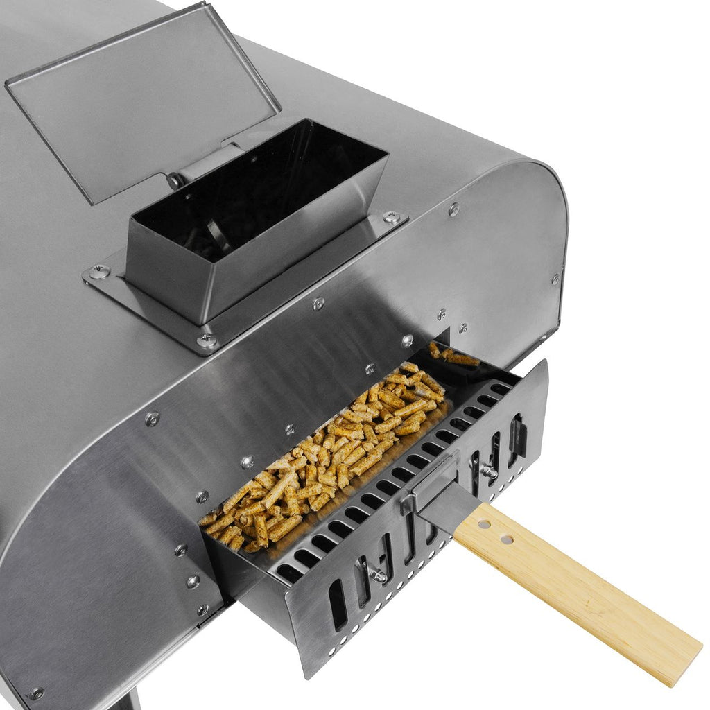 George Foreman GFWPPO2BPC Wood Pellet Outdoor Pizza Oven - Black