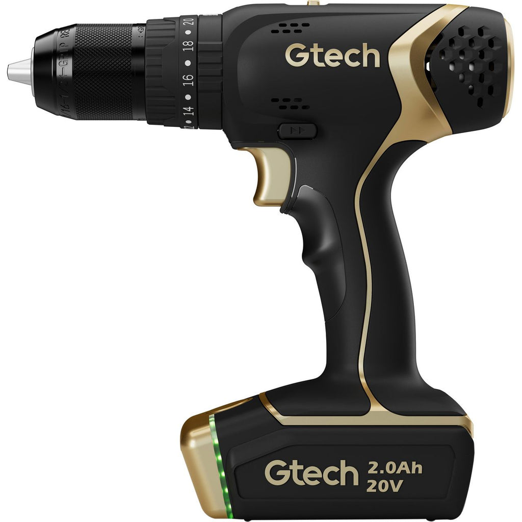 Gtech Cordless Combi Drill - Black / Gold
