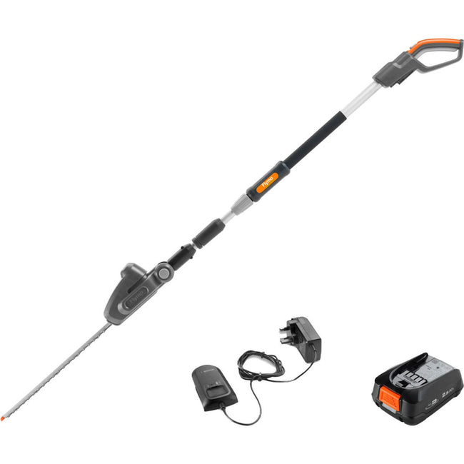 Flymo 18V UltraCut Reach 420 KIT 2.5 Hedge Trimmer - Grey Hover Image