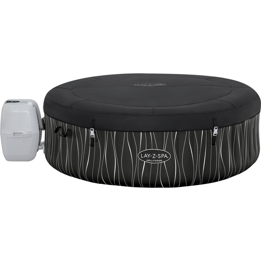 Lay-Z-Spa Hollywood Luxe AirJet™ Hot Tub - Black