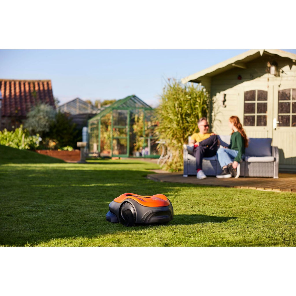 Flymo UltraLife 800 Robotic Lawn Mower - Sunset Orange