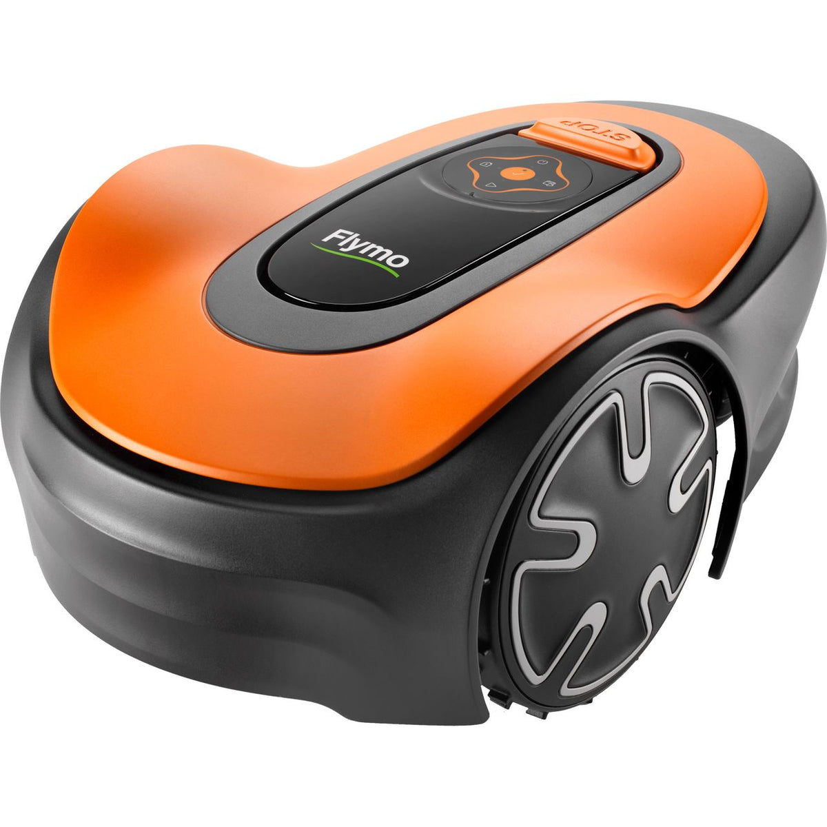 Flymo EasiLife GO 500 Robotic Lawn Mower - Black / Orange