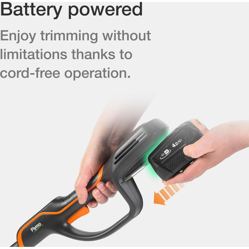 Flymo 18V UltraTrim 300 - Grass Trimmer - Orange