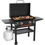 Blackstone 28in Griddle with Hood Gas Barbecue - Black