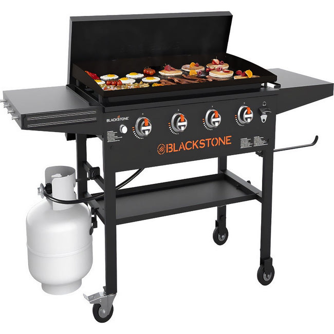 Blackstone 36in Griddle with Hardcover Gas Barbecue - Black Hover Image