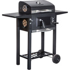 George Foreman Large Charcoal Barbecue - Black