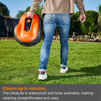 Flymo ULTRALIFE 1500 Robotic Lawn Mower - Orange