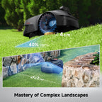 Mova ViAX 500 Robotic Lawn Mower - Grey