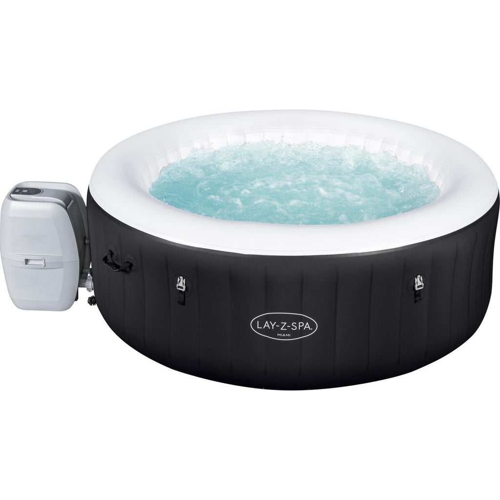 Lay-Z-Spa Miami AirJet™ Hot Tub - Black