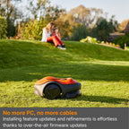 Flymo ULTRALIFE 1500 Robotic Lawn Mower - Orange