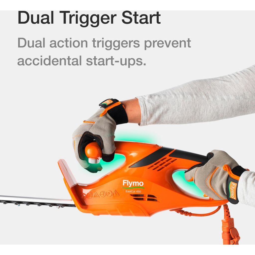 Flymo EasiCut 450 Hedge Trimmer - Orange