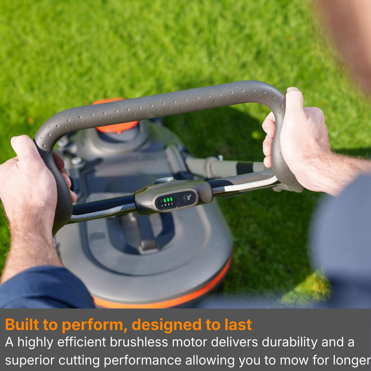 Flymo 36V UltraMow Duo 460 KIT 2.5 Cordless Lawn Mower - Orange