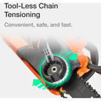 Flymo EasiSaw 350E Chainsaw - Sunset Orange