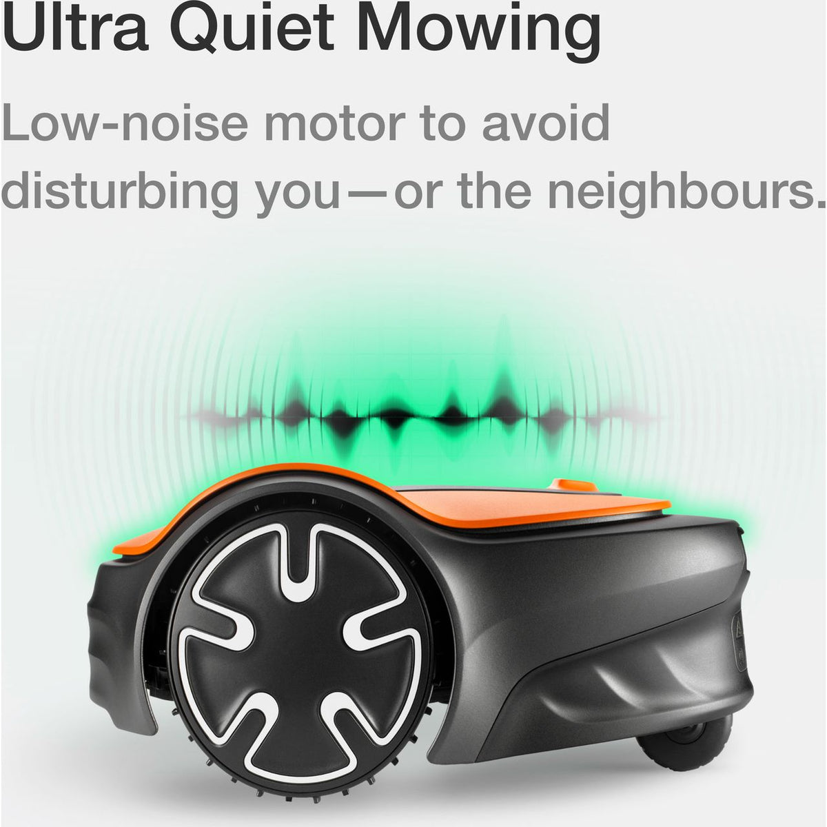 Flymo EasiLife GO 500 Robotic Lawn Mower - Black / Orange