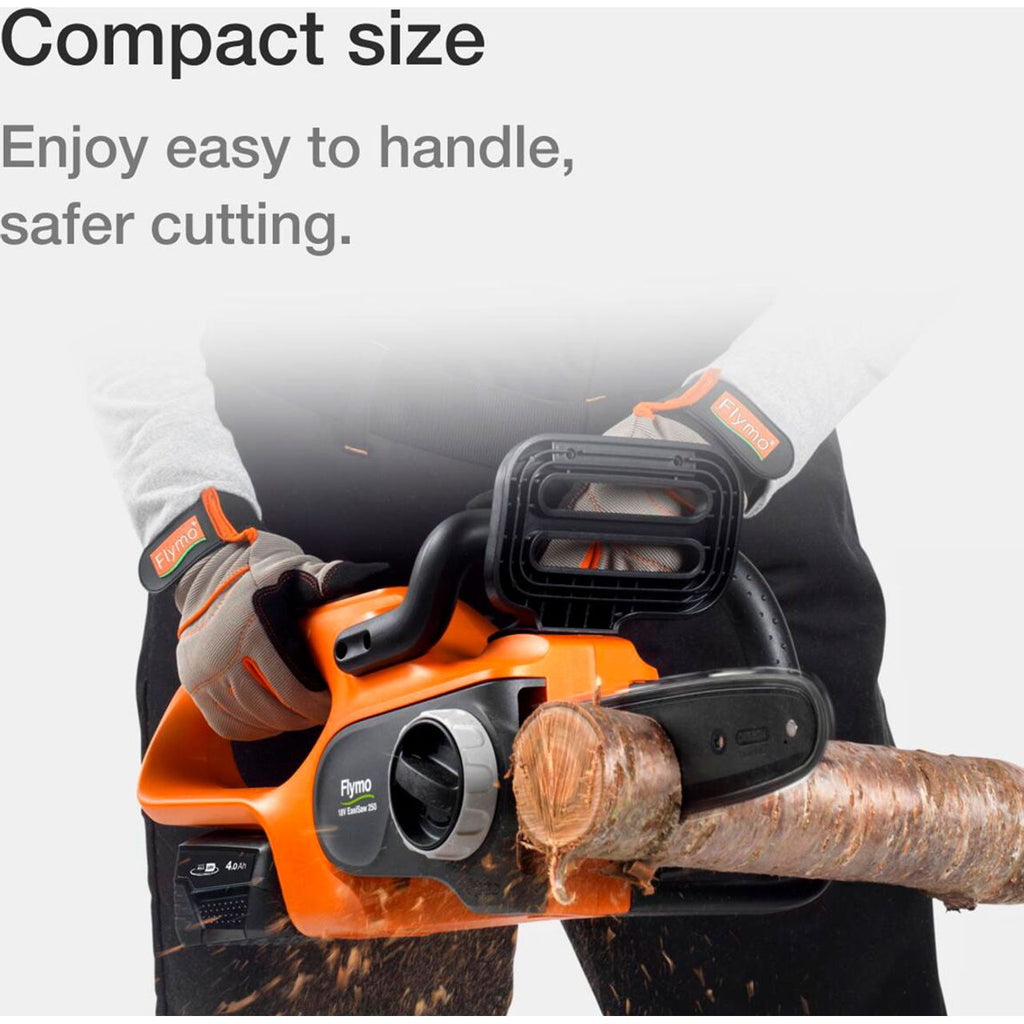 Flymo 18V EasiSaw 250 KIT 4.0 Chainsaw - Orange