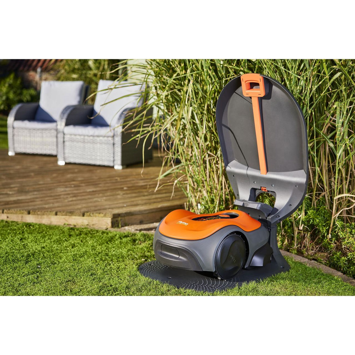 Flymo EasiLife Robot Lawnmower House Protective Cover - Orange
