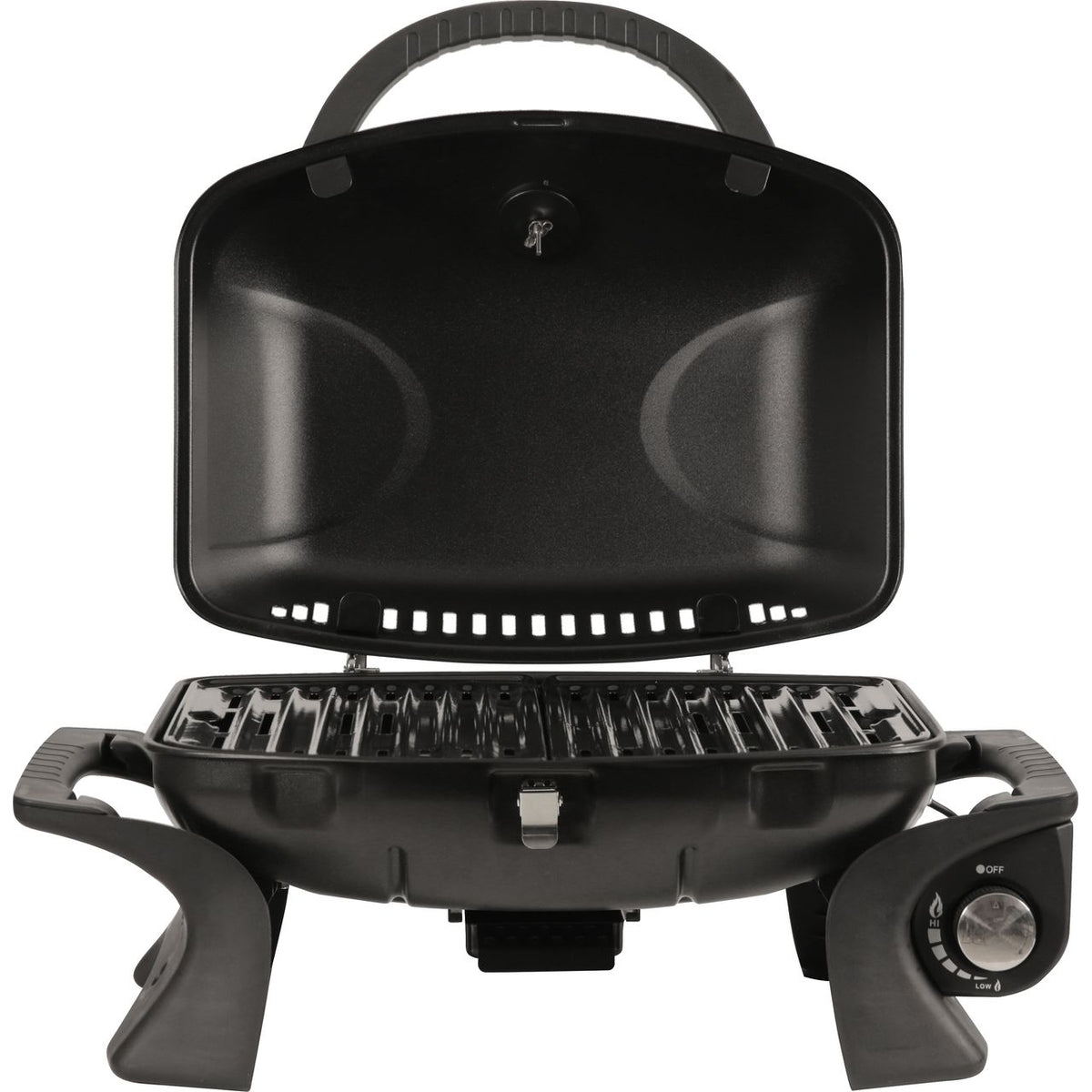 George Foreman Portable 1 Burner Gas Barbecue - Black