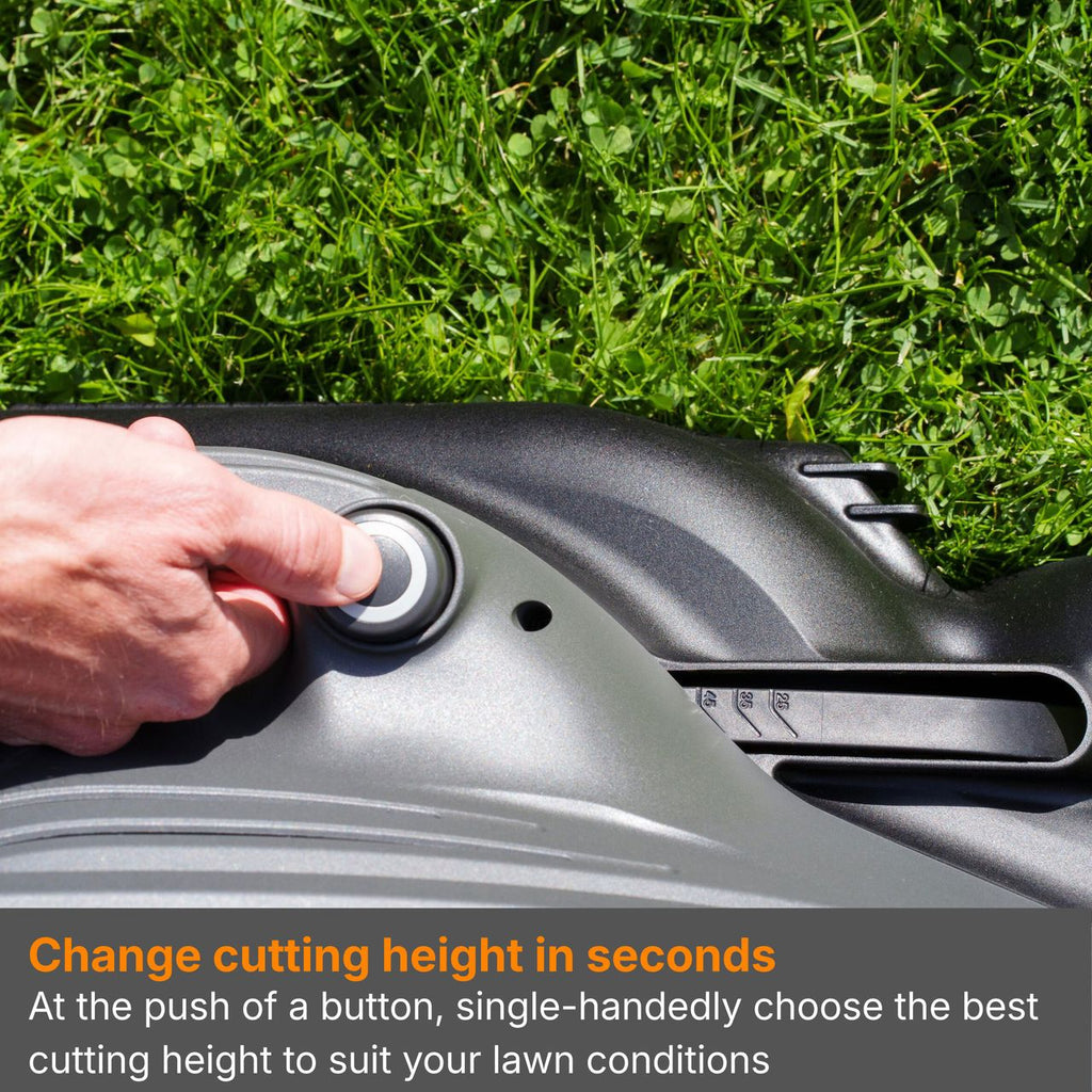 Flymo 36V UltraMow Duo 460 KIT 2.5 Cordless Lawn Mower - Orange