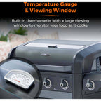 Tower Stealth Pro Gas Barbecue - Black
