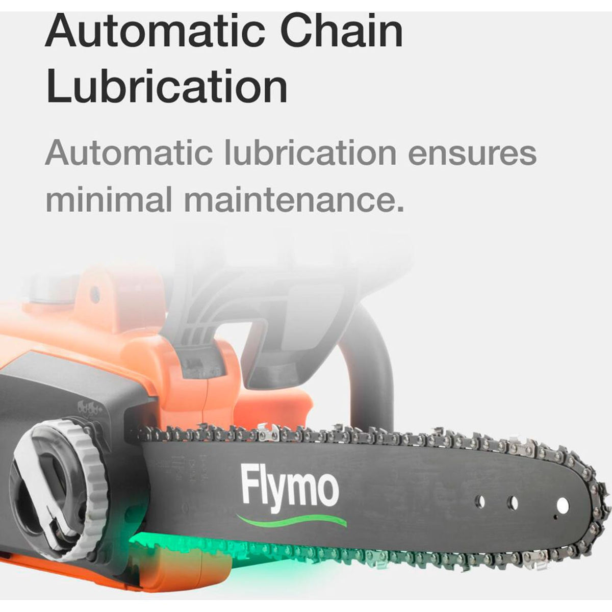 Flymo EasiSaw 350E Chainsaw - Sunset Orange