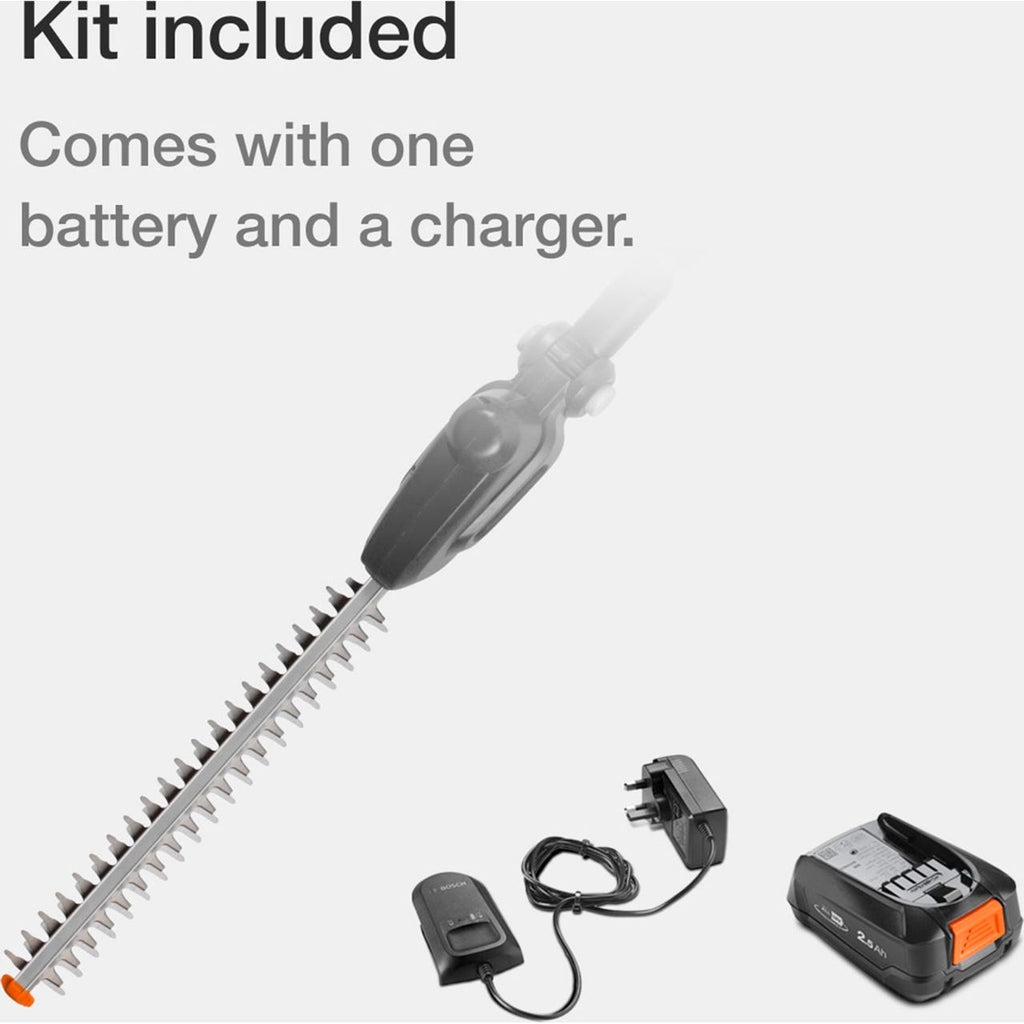 Flymo 18V UltraCut Reach 420 KIT 2.5 Hedge Trimmer - Grey