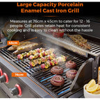 Tower Stealth Pro Gas Barbecue - Black