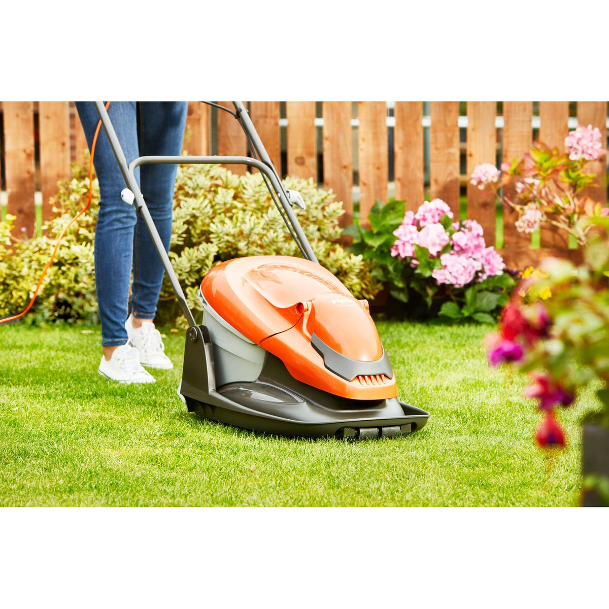 Flymo Easi Glide 300 AC Corded Lawn Mower - Orange