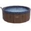 Lay-Z-Spa Toronto ThermaCore™ UltraFit™ AirJet™ Hot Tub - Dark Wood Effect