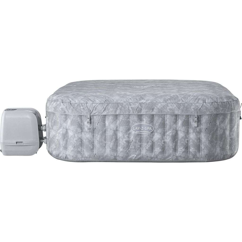 Lay-Z-Spa San Francisco Smart Luxe HydroJet Pro™ Hot Tub - Marble Effect