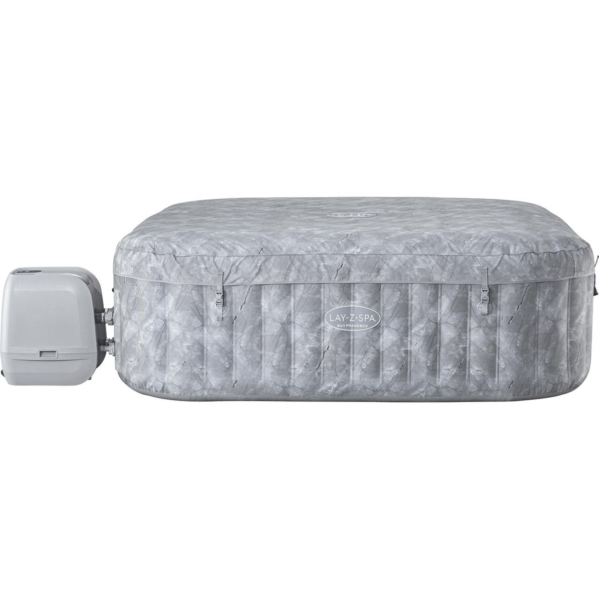 Lay-Z-Spa San Francisco Smart Luxe HydroJet Pro™ Hot Tub - Marble Effect