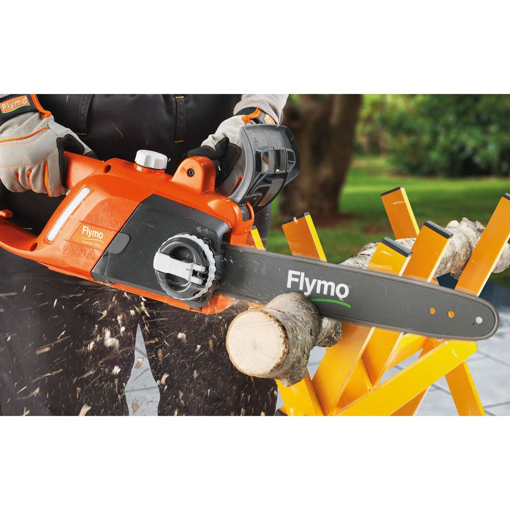 Flymo EasiSaw 350E Chainsaw - Sunset Orange