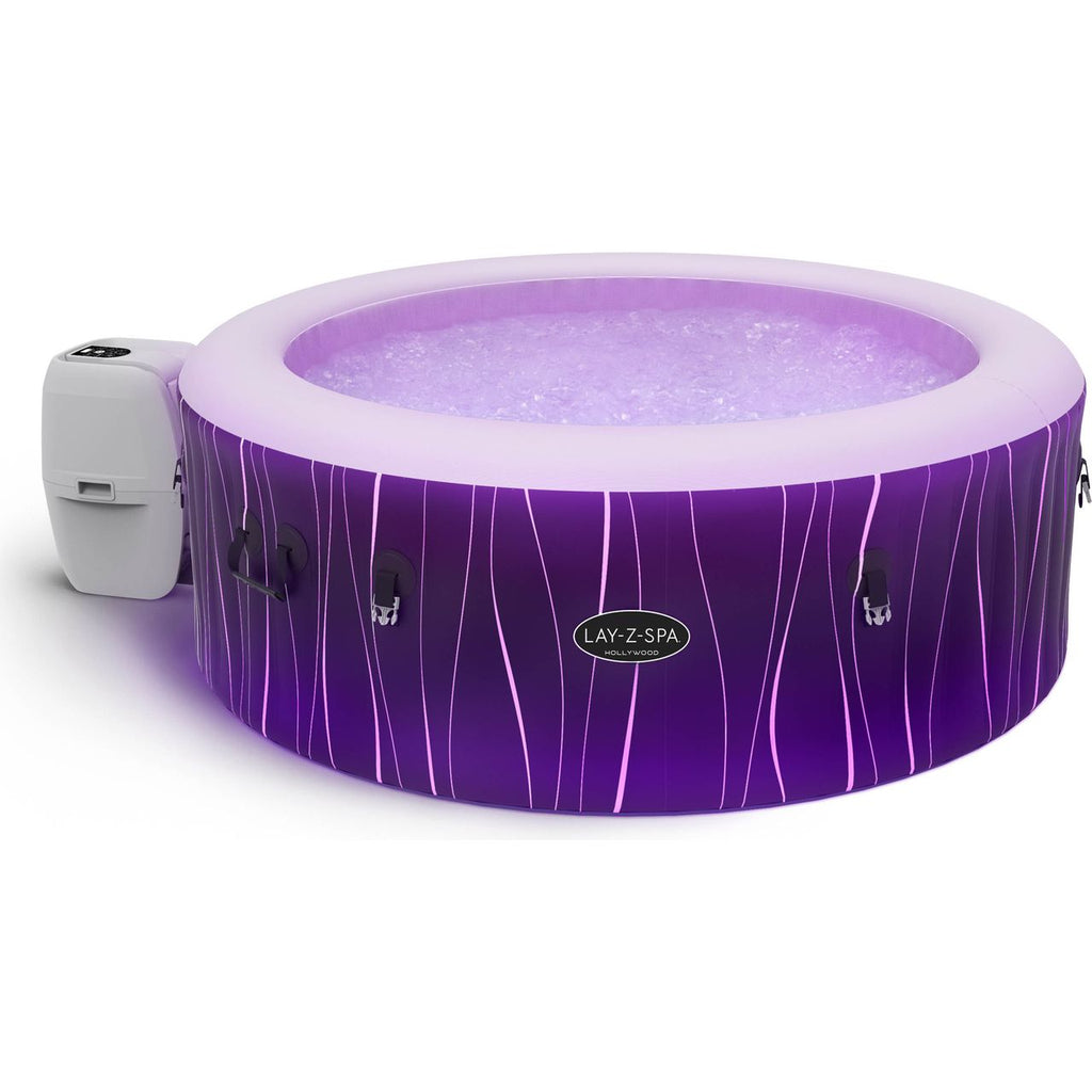 Lay-Z-Spa Hollywood Luxe AirJet™ Hot Tub - Black