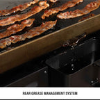 Blackstone Griddle Plus 28 Inch 2 Drawer Air fryer Griddle Gas Barbecue - Black