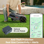 Mova LiDAX Ultra 800 Robotic Lawn Mower - Grey