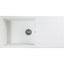 Rocklite Bredon 1 Bowl Inset Kitchen Sink - White