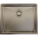 Harlyn Carbis Single bowl inset/undermount PVD Gunmetal