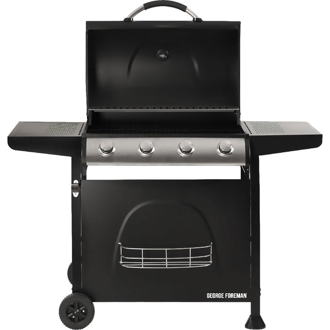 George Foreman 4 Burner Gas 1 Burner Gas Barbecue - Black Main Image