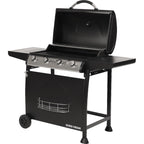 George Foreman 4 Burner Gas 1 Burner Gas Barbecue - Black