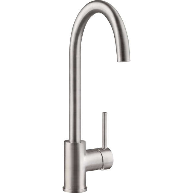 Harlyn Built In Kitchen Tap - Brushed Steel Hover Image