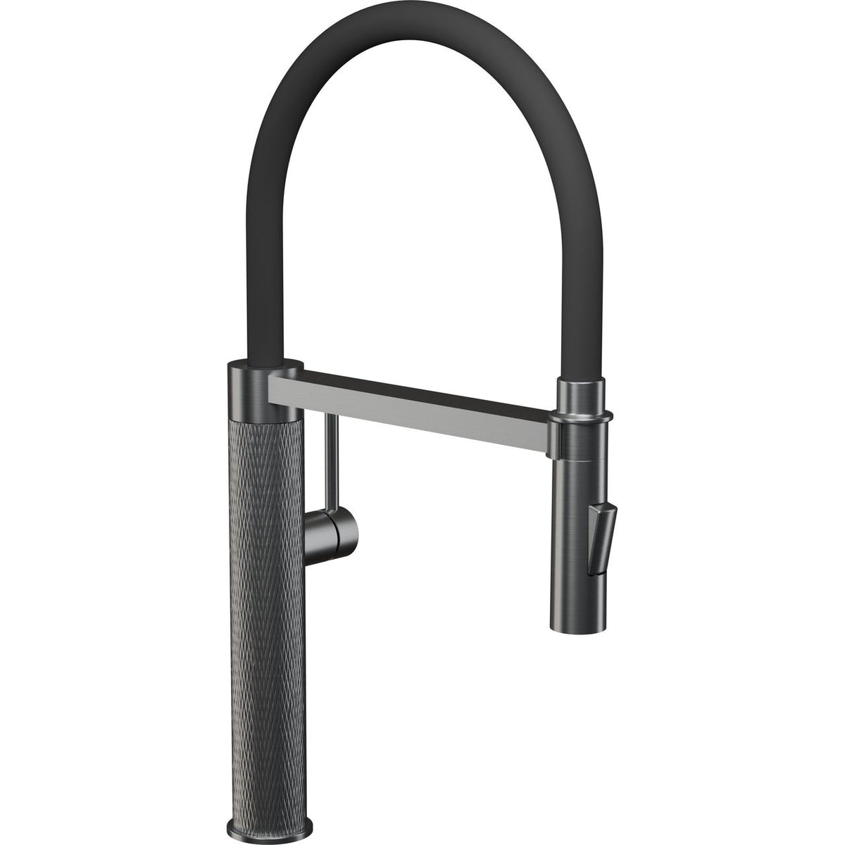 Harlyn Trelyn Built In Kitchen Tap - Brushed Steel