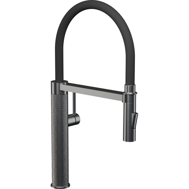 Harlyn Trelyn Built In Kitchen Tap - Brushed Steel Hover Image