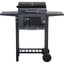George Foreman Large Charcoal Barbecue - Black