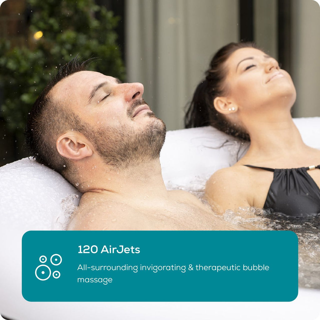 Lay-Z-Spa Miami AirJet™ Hot Tub - Black