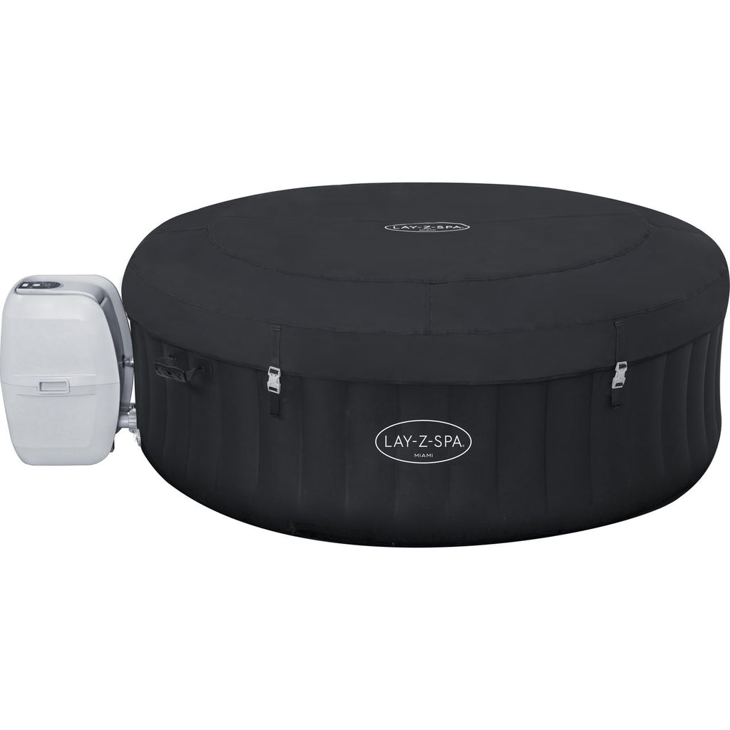 Lay-Z-Spa Miami AirJet™ Hot Tub - Black
