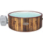 Lay-Z-Spa Helsinki Smart AirJet Plus™ Hot Tub - Nordic Wood Effect