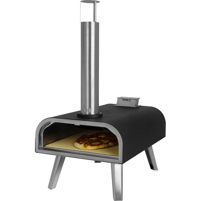 George Foreman GFWPPO2BPC Wood Pellet Outdoor Pizza Oven - Black Main Image