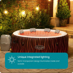 Lay-Z-Spa Hollywood Luxe AirJet™ Hot Tub - Black